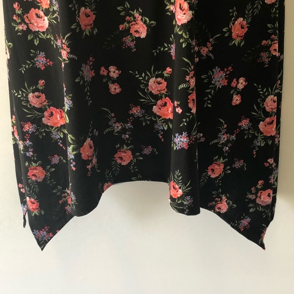 WOMEN’S TUNIC BLOUSE TOP ROUGE COLLECTION SIZE 4X BLACK - Picture 5 of 8